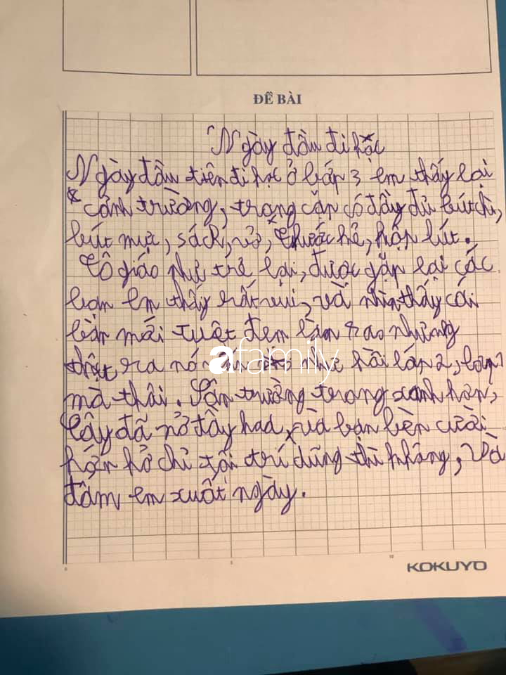 Bà mẹ Hà Nội chia sẻ cách dạy dỗ độc đáo: Để con viết Văn theo trí sáng tạo, điểm số cao thấp không phải vấn đề to tát! - Ảnh 5.