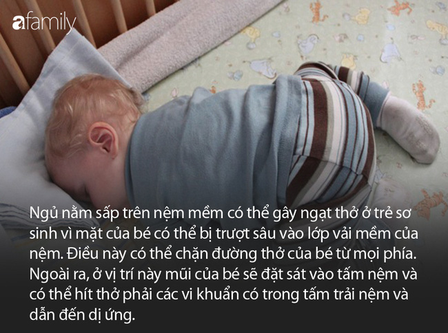 Lan Khuê thoải mái khoe con trai ngủ dáng khó, nhưng các mẹ có biết đây là tư thế nằm vô cùng nguy hiểm ở trẻ sơ sinh - Ảnh 3.