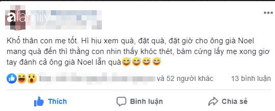 Cười đau bụng dịp Giáng sinh: Con háo hức được gặp ông già Noel, nhận món quà mong ước và cái kết để đời với cha mẹ - Ảnh 2.