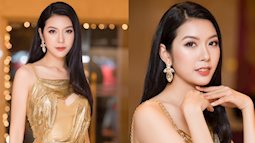 Sau Hoa hậu Hoàn vũ Việt Nam, Á hậu Thúy Vân đi bộ với váy áo lùm xùm vì "tai nạn" trong năm mới