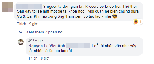 Ồn ào với vợ cũ vừa qua, Việt Anh lại gây tranh cãi khi nhận xét câu nói kinh điển: 