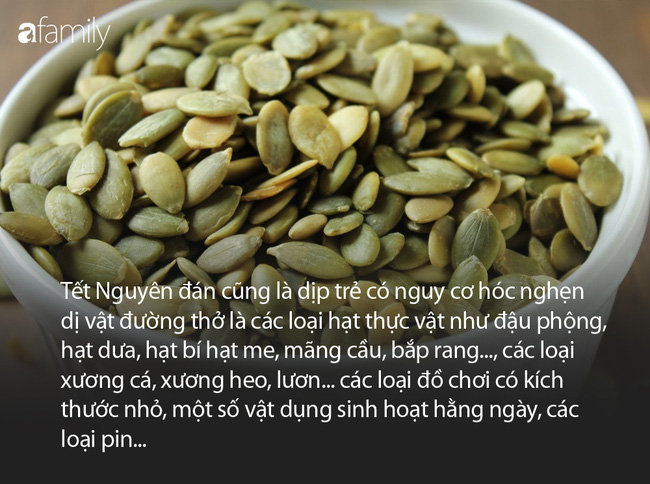 Cảnh báo các loại hạt mùa lễ Tết: Bé hóc đậu phộng, tưởng nhầm viêm phổi điều trị hơn 2 tháng không khỏi - Ảnh 4.