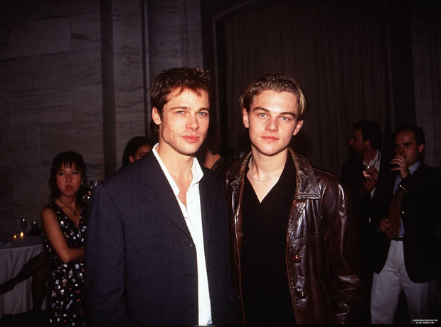 Hai tài tử Brad Pitt và Leonardo chung khung hình sau 25 năm: Đúng là 2 người đàn ông quyến rũ nhất hành tinh! - Ảnh 2.