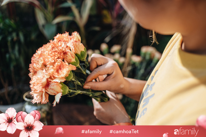 Vừa dễ cắm lại vừa đẹp, hoa cẩm chướng chính là loại hoa không thể thiếu trong ngày Tết - Ảnh 12.
