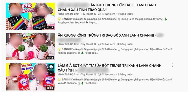 Phẫn nộ: Kênh Youtube chuyên làm các video dành cho trẻ nhưng lại hướng dẫn trẻ em ăn xà phòng, uống nước rửa bát - Ảnh 1.