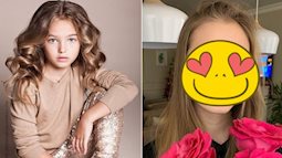 Hình ảnh hiện tại của người mẫu nhí Nga được ví von "đẹp hơn tranh vẽ" khiến nhiều người ngạc nhiên
