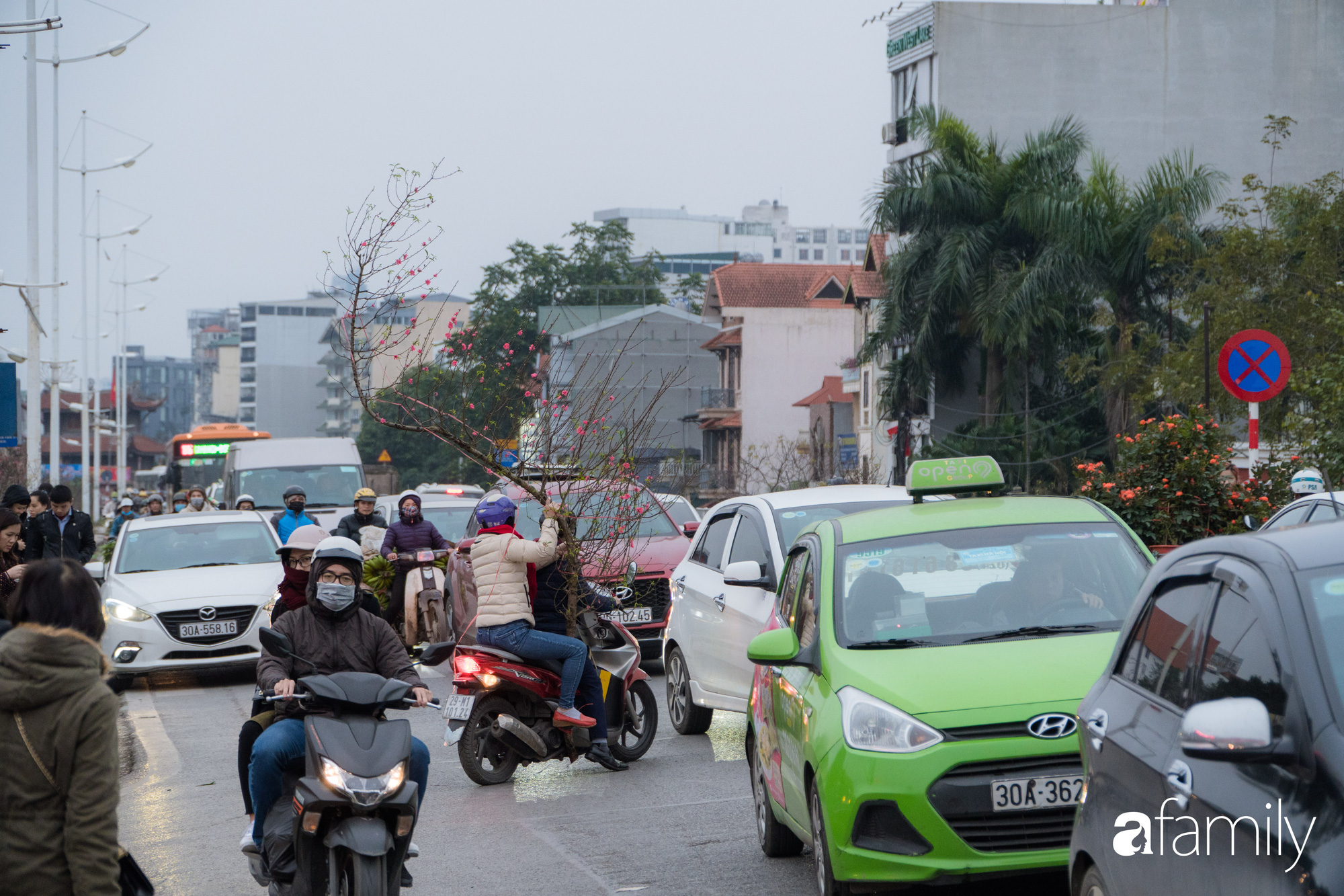 Những khoảnh khắc bình dị ngày cuối năm ở chợ hoa Quảng An, dù lạnh thấu xương nhưng người Hà Nội vẫn nô nức sắm hoa chơi Tết - Ảnh 6.