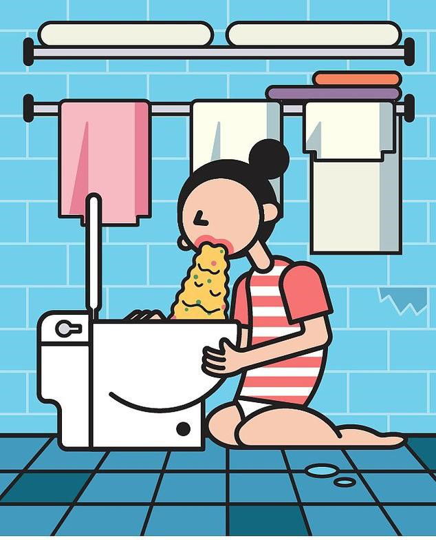Chia sẻ chân thực về quá trình mang thai và sinh con qua bộ tranh của nữ thiết kế đồ họa Trung Quốc - Ảnh 5.