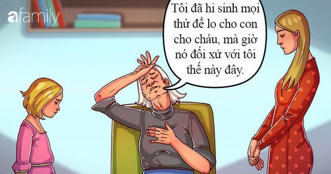 Chiều cháu vô đối, thao túng và can thiệp vào cách nuôi dạy cháu của con chỉ là một trong những biểu hiện của 