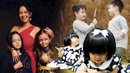 3 cặp sinh đôi nhà sao Việt nổi như cồn trên mạng xã hội: Bé con lai đã lớn phổng phao như thiếu nữ, bé cùng bố mẹ sống đầy trải nghiệm nơi trời Tây