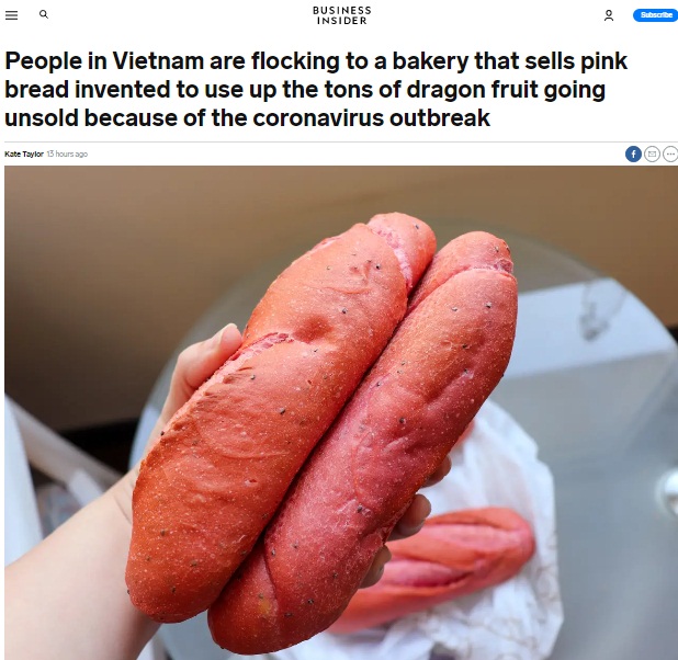 Phóng viên báo Mỹ tìm đến tận nơi mua bánh mì thanh long của Việt Nam, bất ngờ nhất là những mỹ từ cô ấy thốt ra sau khi ăn bánh - Ảnh 2.