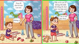 Không cần phải gào thét khản giọng, bố mẹ thông minh hãy áp dụng ngay chiêu “tâm lý ngược” giúp nuôi dạy con nhàn tênh