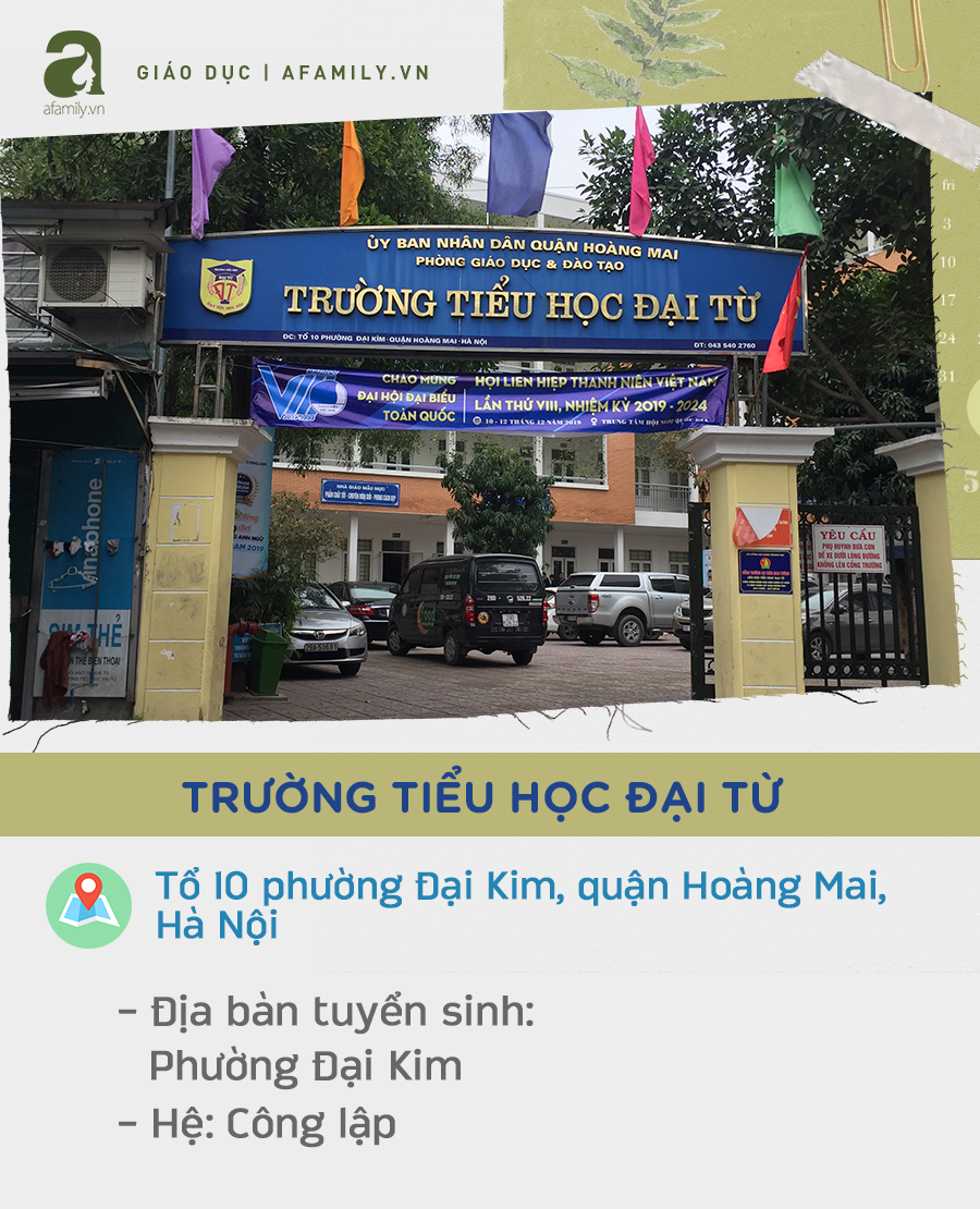 Danh sách các trường tiểu học ở quận Hoàng Mai: - Ảnh 1.