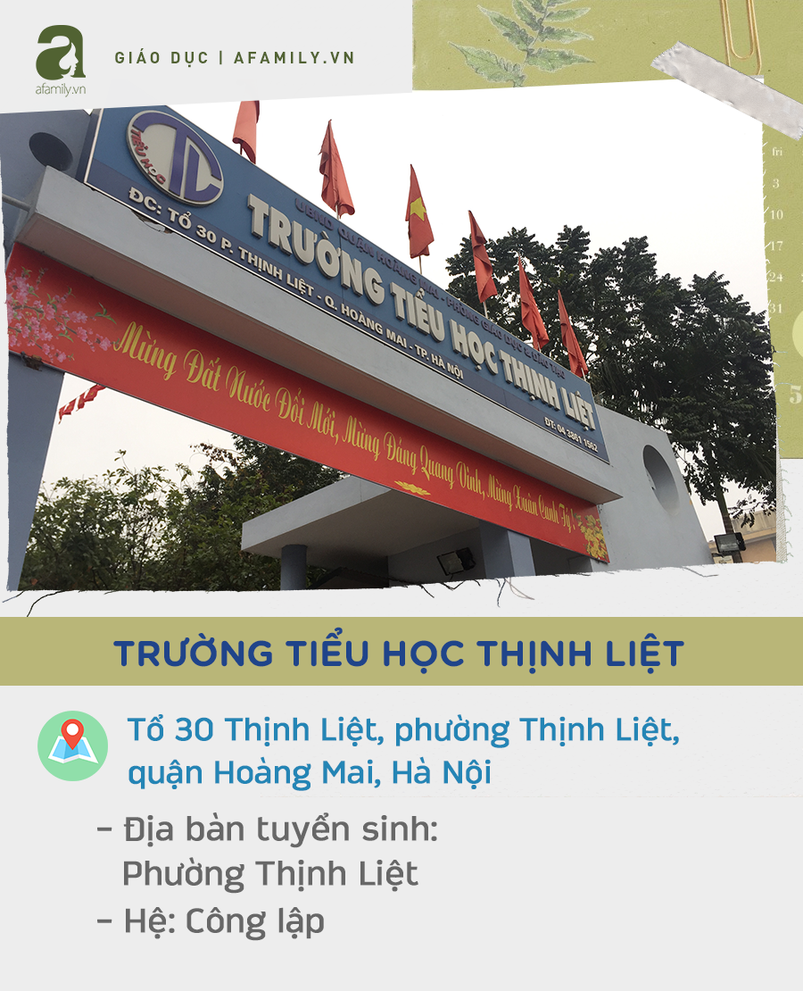 Danh sách các trường tiểu học ở quận Hoàng Mai: - Ảnh 2.