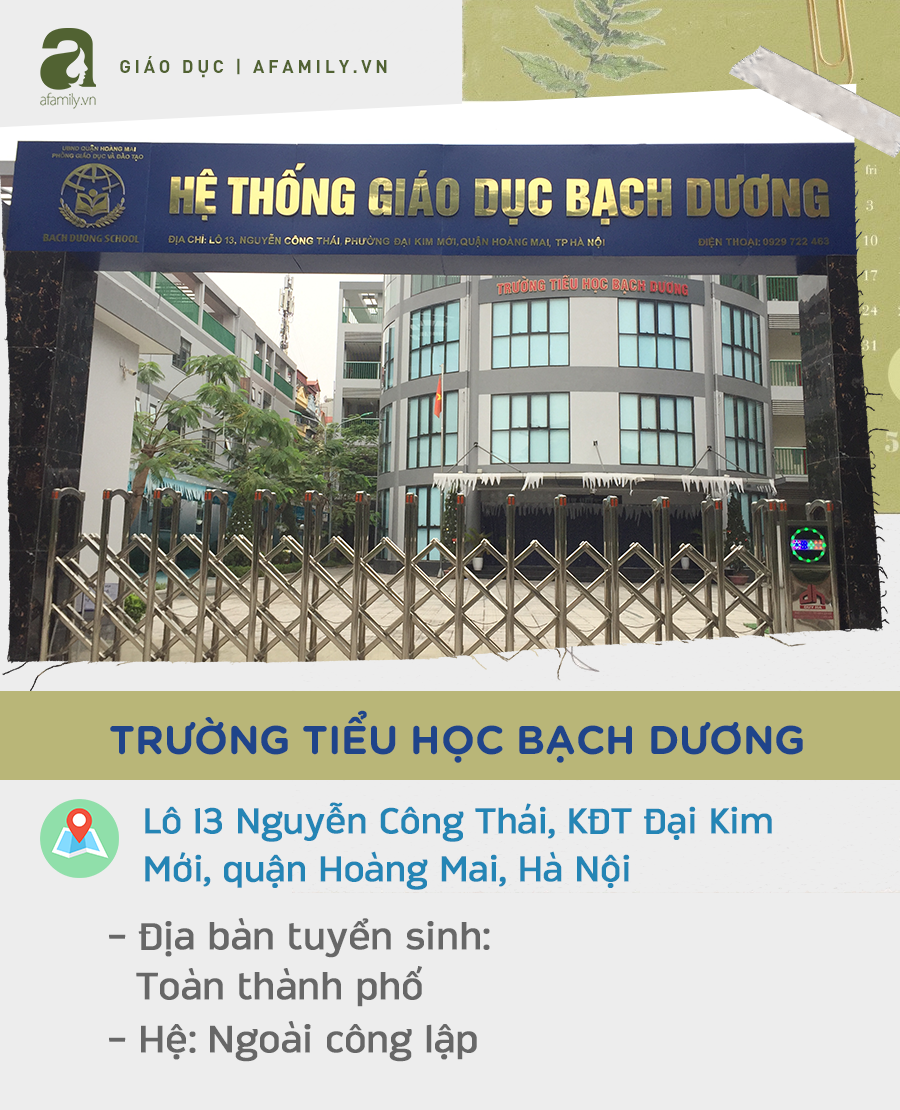 Danh sách các trường tiểu học ở quận Hoàng Mai: - Ảnh 20.