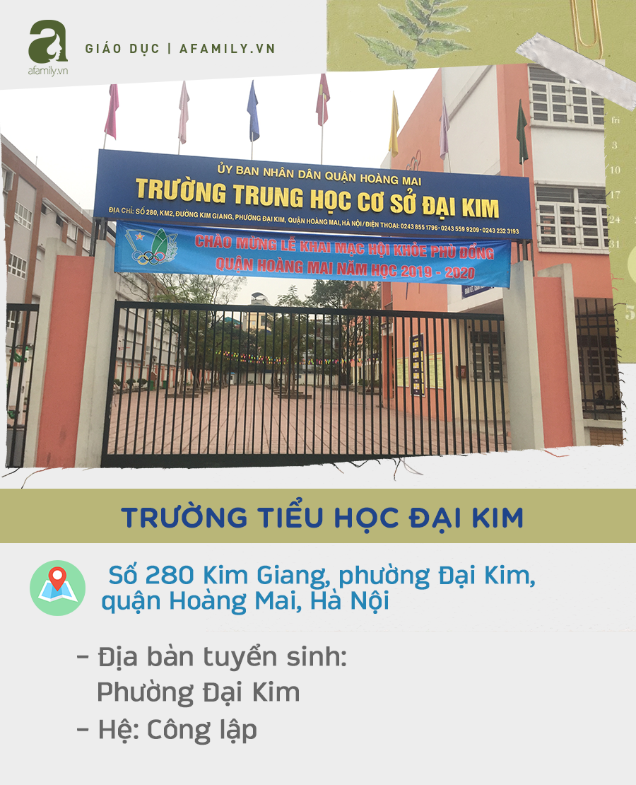 Danh sách các trường tiểu học ở quận Hoàng Mai: - Ảnh 11.