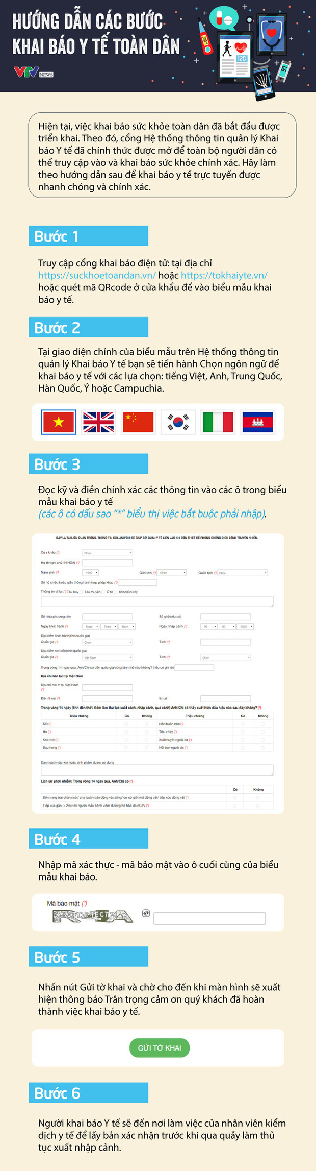 Hướng dẫn chi tiết cách khai báo Y tế điện tử - Ảnh 7.