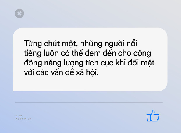 Từ ứng xử trong mùa dịch Covid-19: Đã là một Ngôi sao, nhất định phải gương mẫu! - Ảnh 14.