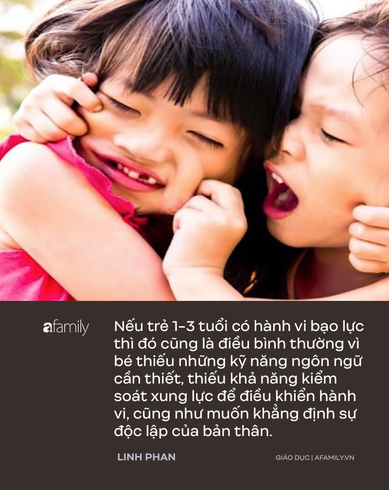 Trẻ em 1-3 tuổi rất hay đánh người, parent coach Linh Phan lý giải 9 nguyên nhân của hành vi bạo lực này - Ảnh 1.