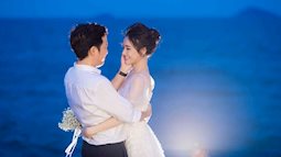 Trường Giang - Nhã Phương tung trọn bộ ảnh lãng mạn trong lễ đính hôn bí mật trên bãi biển sau hơn 1 năm về chung một nhà