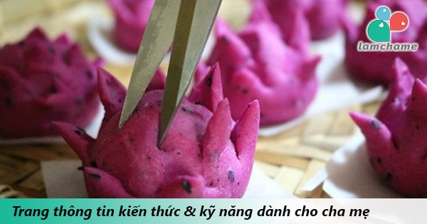2 Cách làm bánh bao thanh long đơn giản, thơm ngon