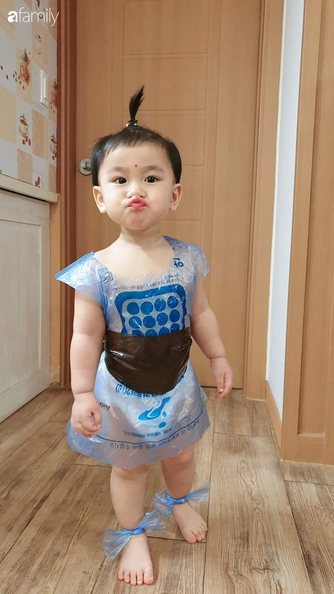 Mẹ bỉm sữa lấy đồ dùng trong nhà thiết kế 500 bộ trang phục cho con, dân mạng hài hước: 