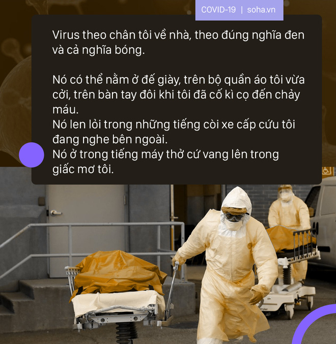 Tâm sự nặng lòng của y tá Mỹ ở tuyến cuối chống COVID-19: Tôi không phải người hùng. Tôi chưa sẵn sàng hi sinh. - Ảnh 6.