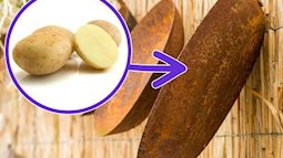 Hô biến chảo chống dính bị trầy xước thành chảo mới với khoai tây và sữa tươi