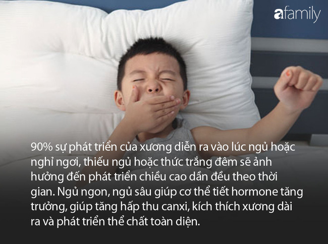 Còn duy trì 4 thói quen này trước giờ đi ngủ của con, đừng hỏi vì sao con thấp lùn hơn các bạn cùng tuổi - Ảnh 1.