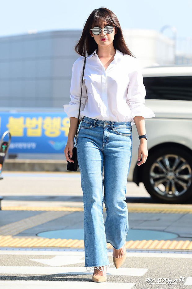 Vẫn là quần jeans nhưng qua tay các idol Kpop lại cực chanh sả, hack chân điệu nghệ: Chị em có thể ứng dụng từ loạt street style này - Ảnh 8.