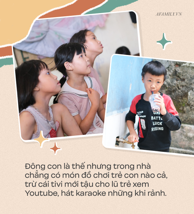 Mùa hè của những đứa trẻ trong gia đình “nhà có một đàn 8 đứa con” ở Hà Nội - Ảnh 3.