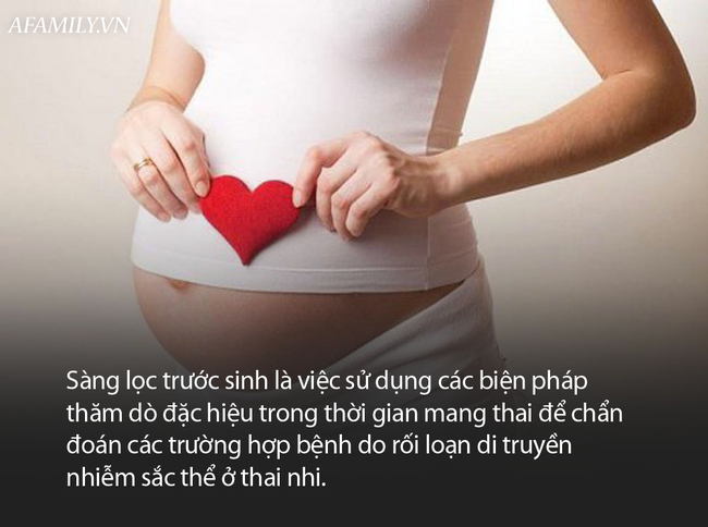 3 xét nghiệm sàng lọc trước sinh đặc biệt quan trọng trong thai kỳ, các mẹ bầu cần chú ý đi thực hiện đúng lịch - Ảnh 1.