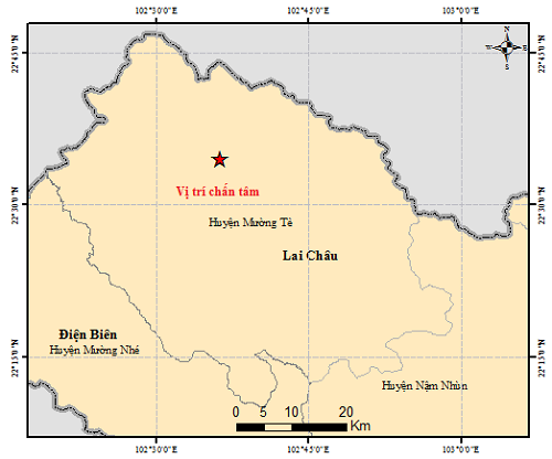 Liên tiếp 7 trận động đất ở Lai Châu trong 3 tuần - Ảnh 1.