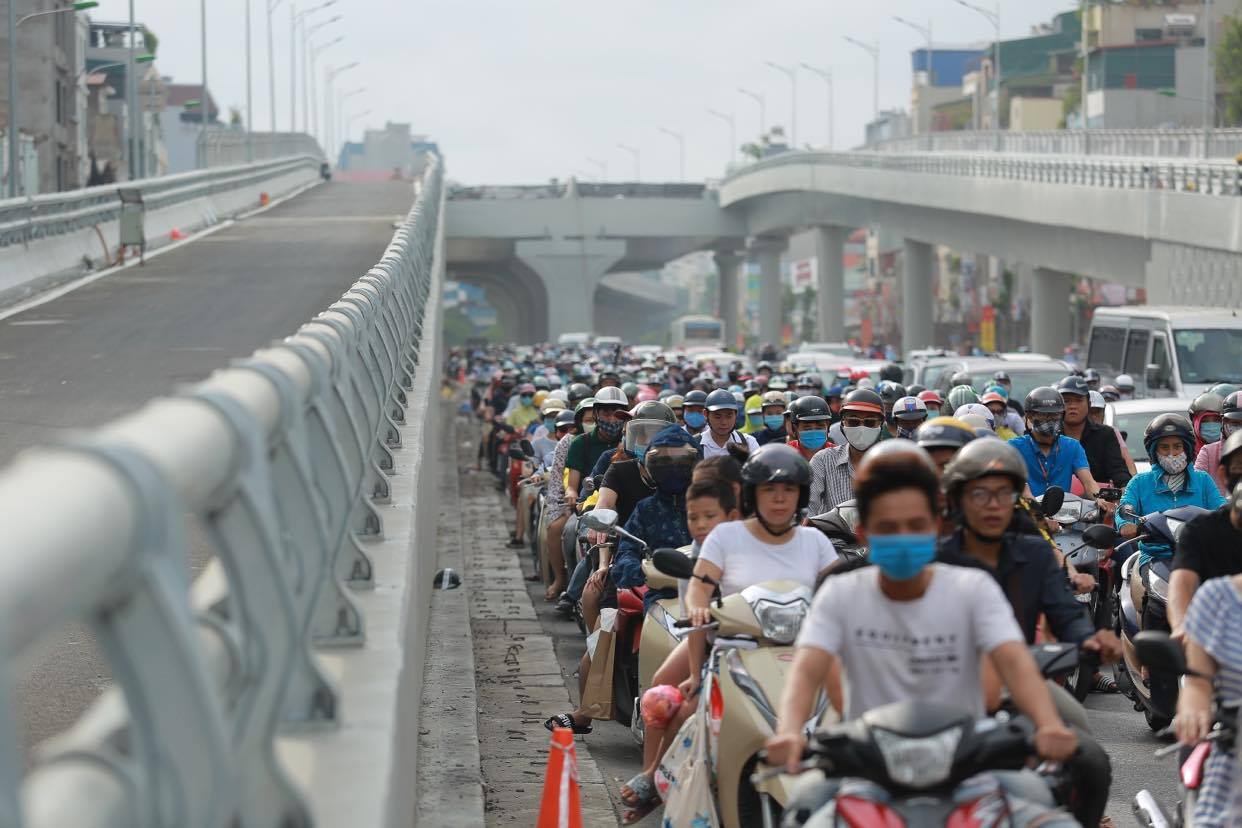 Ảnh: Choáng ngợp khung cảnh đường Trường Chinh từ trên cao, 'con đường đau khổ' ngày nào giờ nhìn thôi cũng sướng! - Ảnh 14.