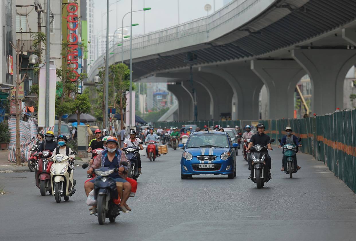 Ảnh: Choáng ngợp khung cảnh đường Trường Chinh từ trên cao, 'con đường đau khổ' ngày nào giờ nhìn thôi cũng sướng! - Ảnh 11.