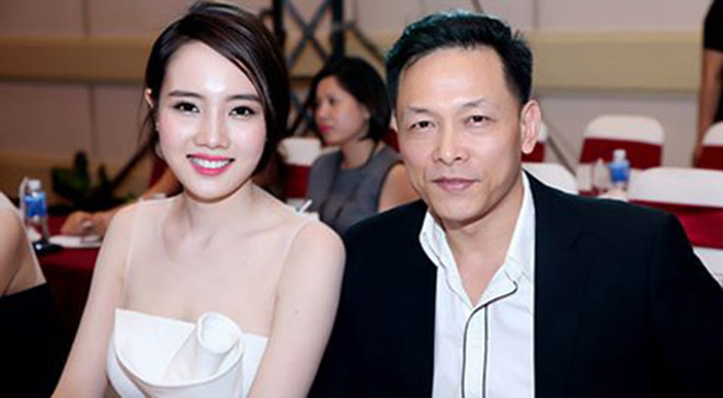 Cận cảnh nhan sắc vợ hai kém 25 tuổi, từng thi Hoa hậu của đạo diễn Ngô Quang Hải - Ảnh 1.