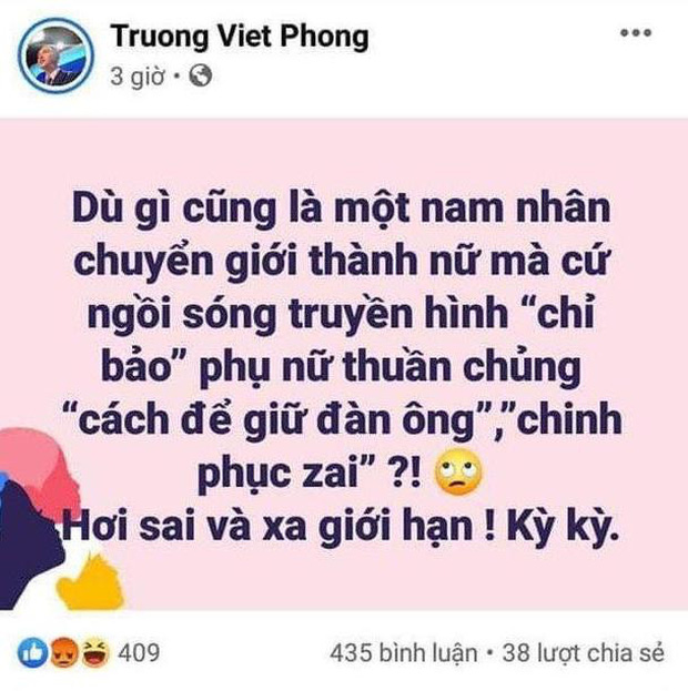 MC Việt Phong lại gặp biến: Bị đào lại status gọi Gil Lê là thằng này, Tóc Tiên phẫn nộ chỉ trích phát ngôn miệt thị Hương Giang - Ảnh 2.