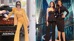 Hương Giang có hai combo quần + giày dép hack dáng "bất bại", nàng nào diện lên chân cũng "dài tới nách"