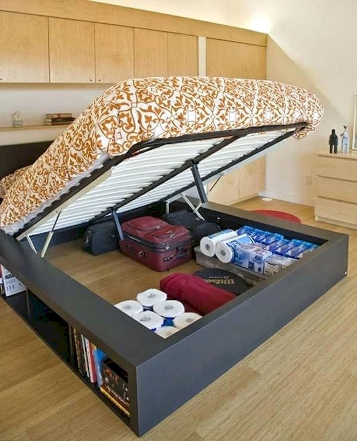 Những mẫu thiết kế giường thông minh với không gian lưu trữ siêu tiện lợi - Ảnh 2.