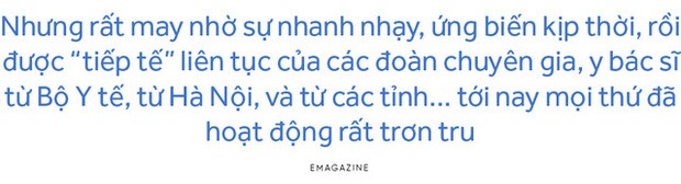 Những bác sĩ quên tên mình đeo mã số vào tâm dịch - Ảnh 5.