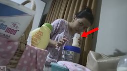 Cộng đồng mạng phẫn nộ với đoạn clip ngắn ghi lại hành động ác độc của nữ giúp việc khi pha sữa cho con của chủ nhà