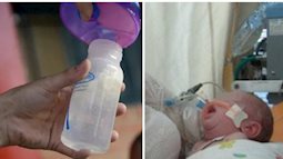 Hai bé gái song sinh 1 ngày tuổi bất ngờ sùi bọt mép, lịm đi sau khi bú bình, người mẹ chết lặng nhìn camera tố cáo hung thủ