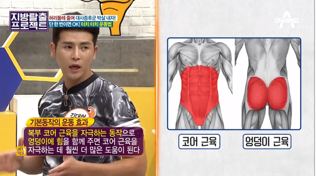 HLV Hàn Quốc hướng dẫn bài tập giúp giảm 5cm mỡ bụng chỉ sau 5 phút tập luyện - Ảnh 4.
