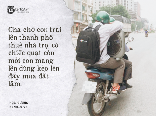 Cay mắt cảnh người bố chạy đôn đáo, lưng ướt đẫm mồ hôi trong ngày đưa con đi nhập học - Ảnh 3.