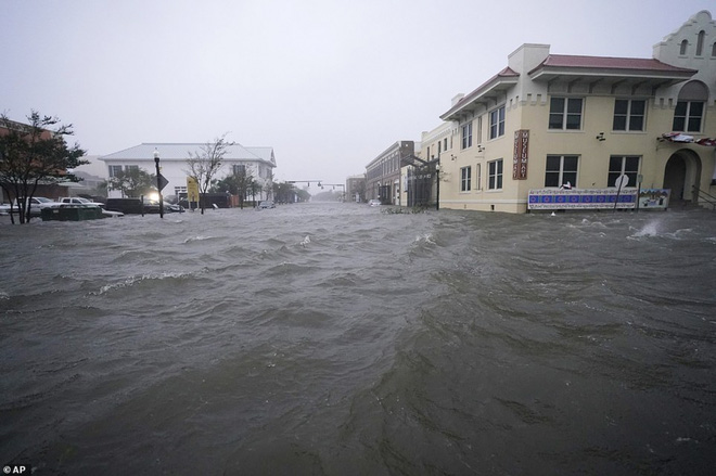 Bão Sally gây lụt lịch sử tại Mỹ, quật đổ cây cối, nhấn chìm đường phố trong biển nước - Ảnh 6.