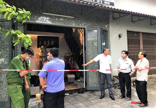 Đà Nẵng: Cháy nhà trong bão, 2 cha con bị thương nặng - Ảnh 3.