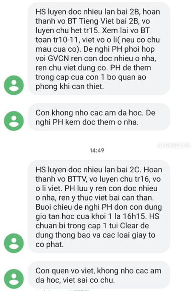 Con học lớp 1, nửa đêm vẫn vật lộn với bài tập về nhà, viết run tay vẫn chưa hết bài luyện chữ - Ảnh 3.