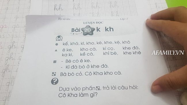 Con học lớp 1, nửa đêm vẫn vật lộn với bài tập về nhà, viết run tay vẫn chưa hết bài luyện chữ - Ảnh 4.