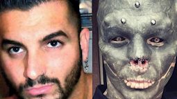 Anh chàng nổi tiếng vì đang đẹp trai thì lại đi cắt mũi, xẻ lưỡi cho giống người ngoài hành tinh