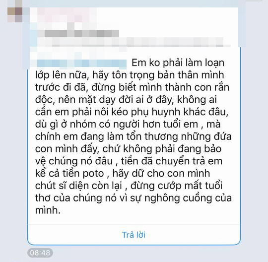 Không đồng ý đóng khoản quỹ lớp tự nguyện, một phụ huynh bị tập thể thóa mạ trong nhóm chat, con trai đi học bị các bạn tẩy chay? - Ảnh 3.